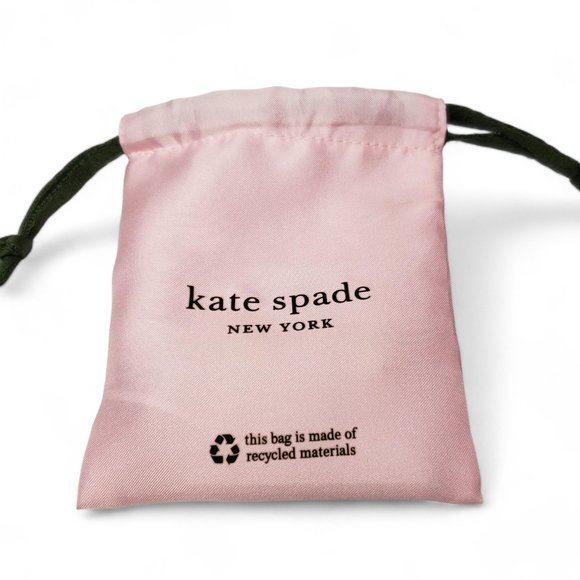 NWT Kate Spade Rise and Shine Gold Tone Gum Drop Opal Glitter Stud Earrings - Picture 4 of 4